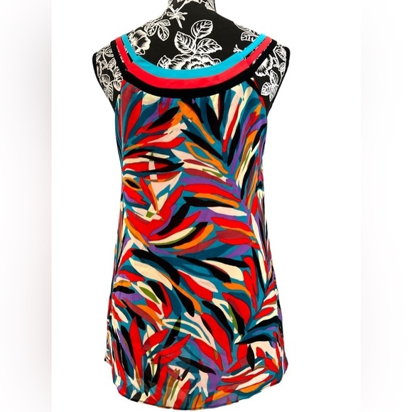 NICOLE Nicole Miller tri strap tank - Picture 2 of 9